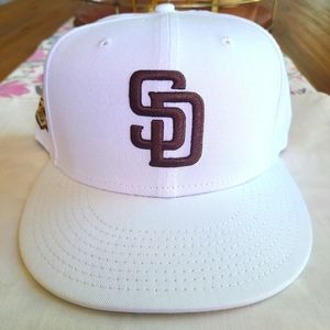 San Diego Padres Hat White